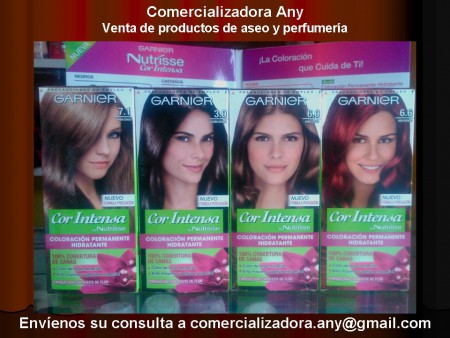 Pintura para pelo todos los tonos 